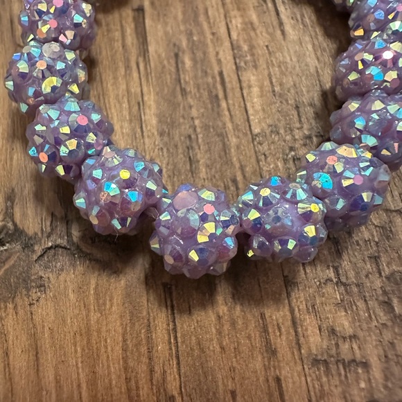 Purple Beaded Bracelet - Picture 2 of 4
